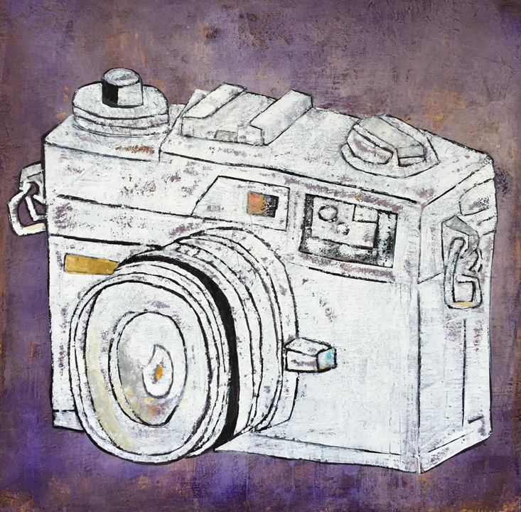 Camera 2, 20" x 20" | oil on canvas