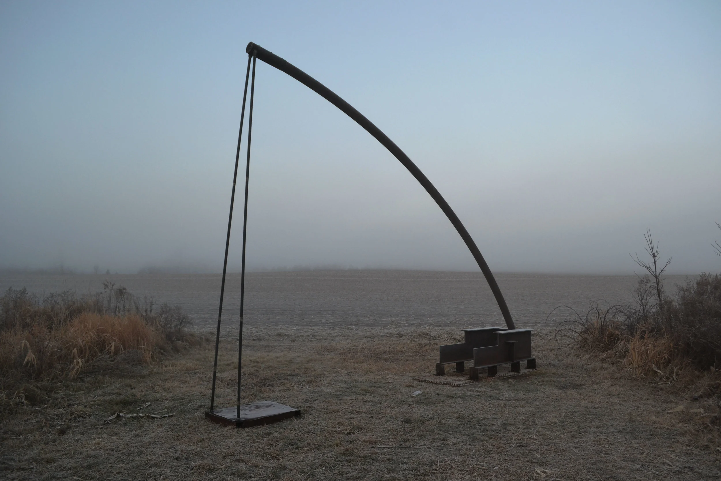   Spike Against the Eye    Fabricated steel and plastic  14' x 17.5' x 31"  2012     &nbsp;&nbsp;&nbsp;&nbsp;&nbsp;&nbsp;&nbsp;&nbsp;&nbsp;&nbsp;&nbsp;&nbsp;&nbsp;&nbsp;&nbsp;&nbsp;&nbsp;&nbsp;&nbsp;&nbsp;&nbsp;&nbsp;&nbsp;&nbsp;  Created at Franconi