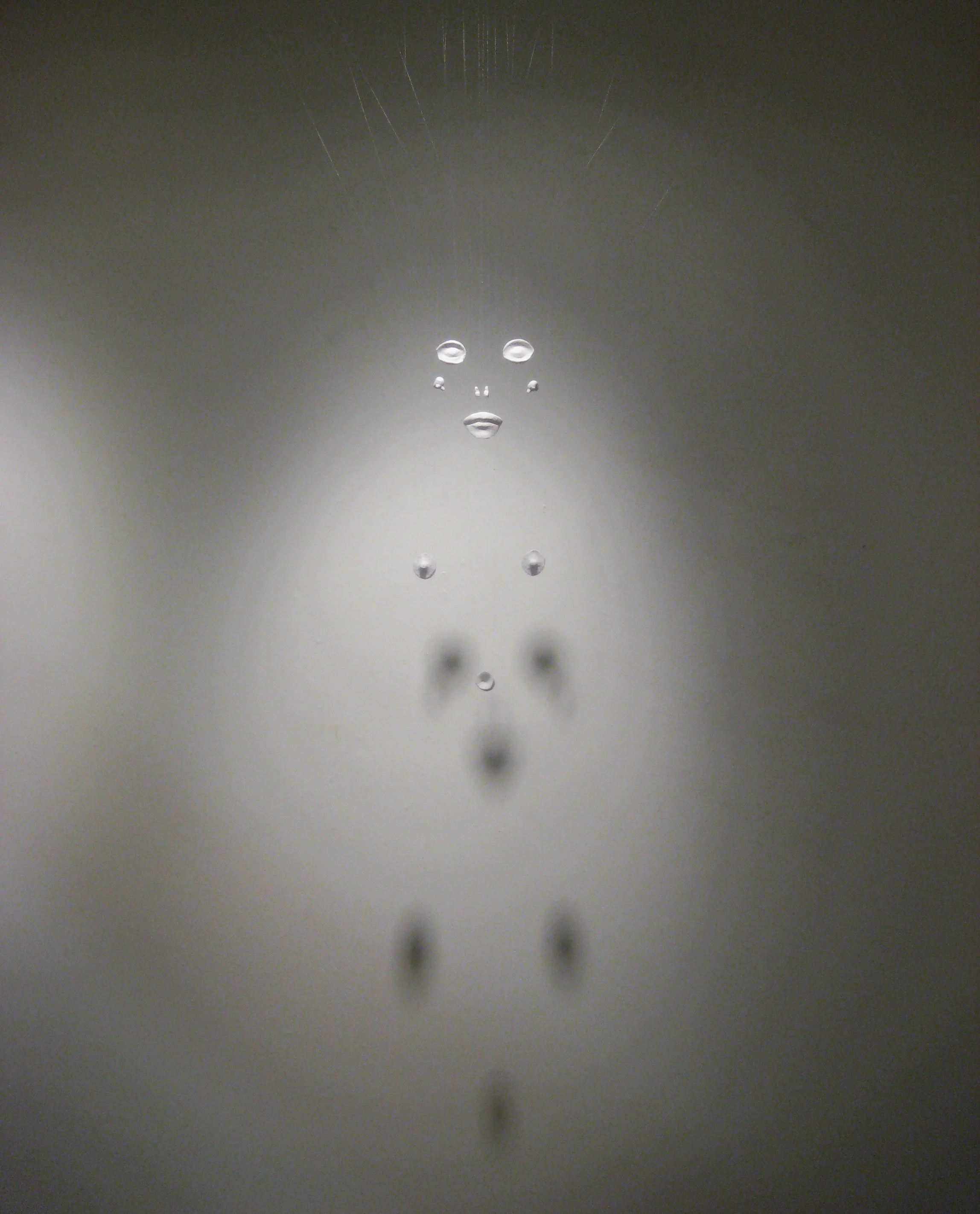 Orifices hydrostone and string 44" x 16" x 2" 2011