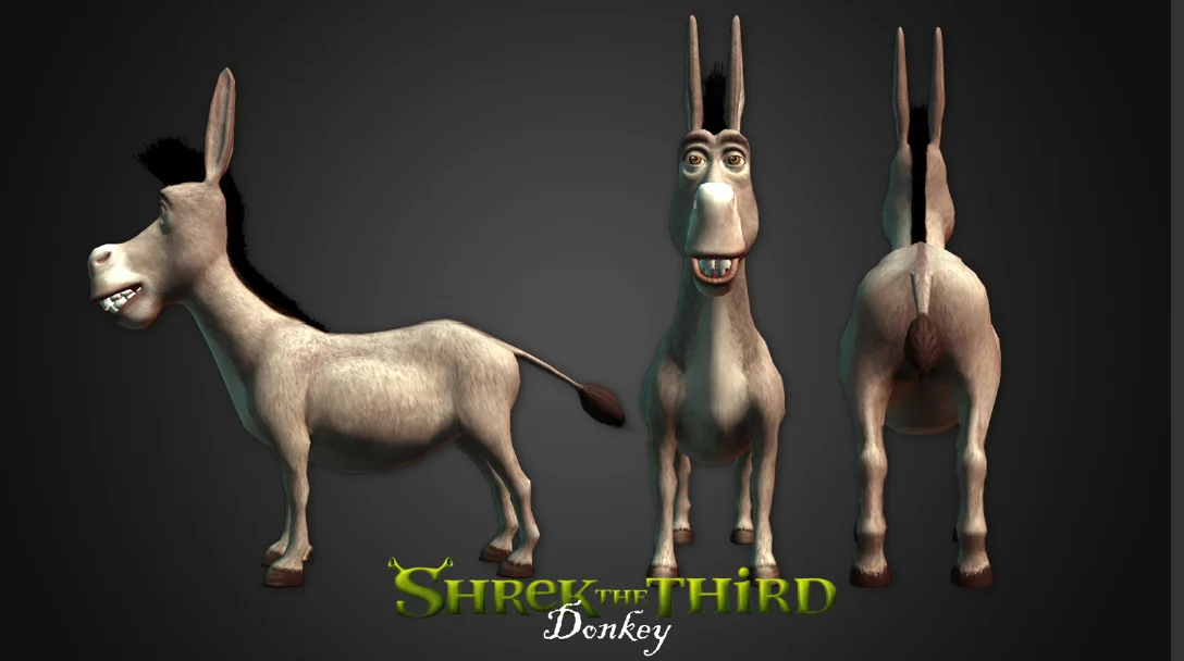 'Shrek the 3rd' Modelling and Texuring