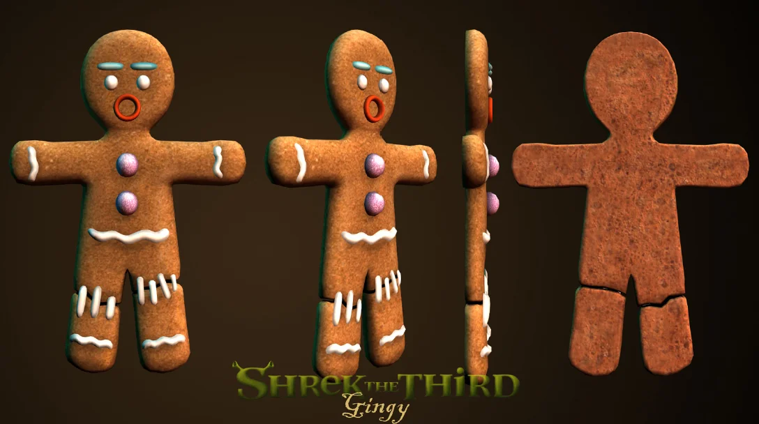 'Shrek the 3rd' Modelling and Texuring