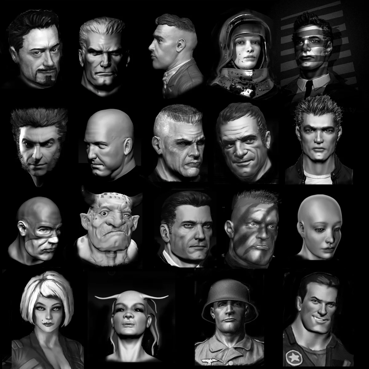 Character Concept Sumary Z Brush