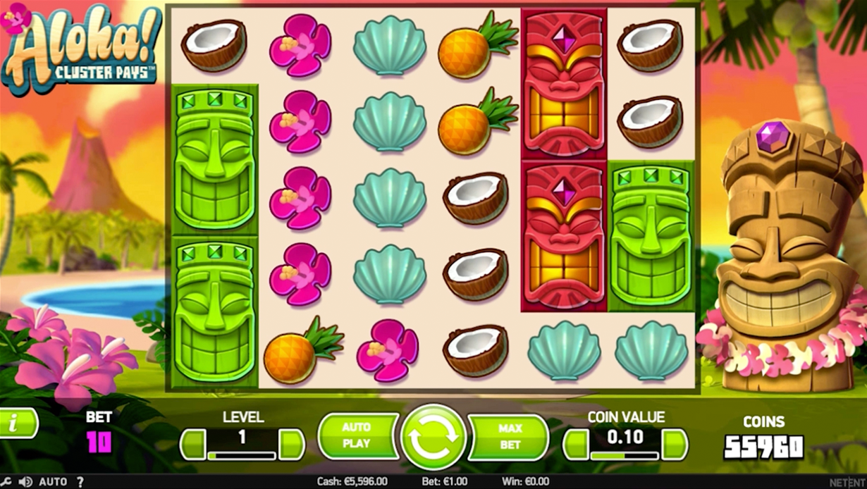 Aloha On line slot - Character