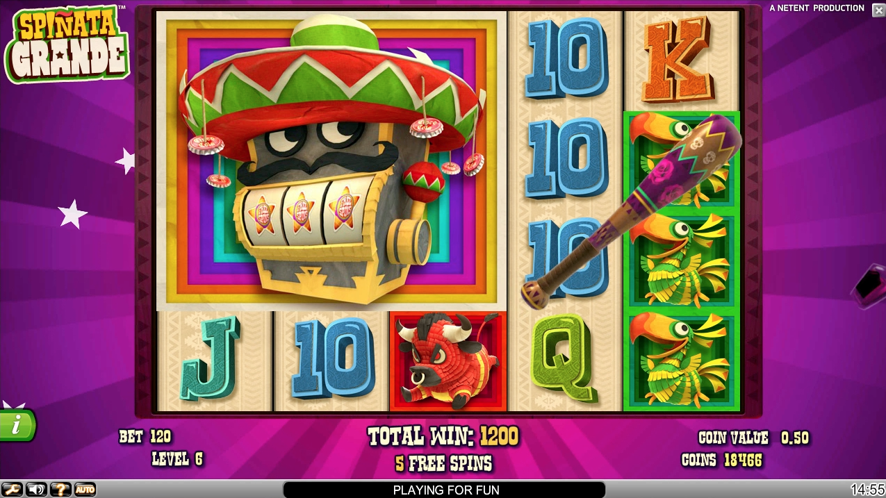 Spinata Grande Video Slot - Symbol Art work