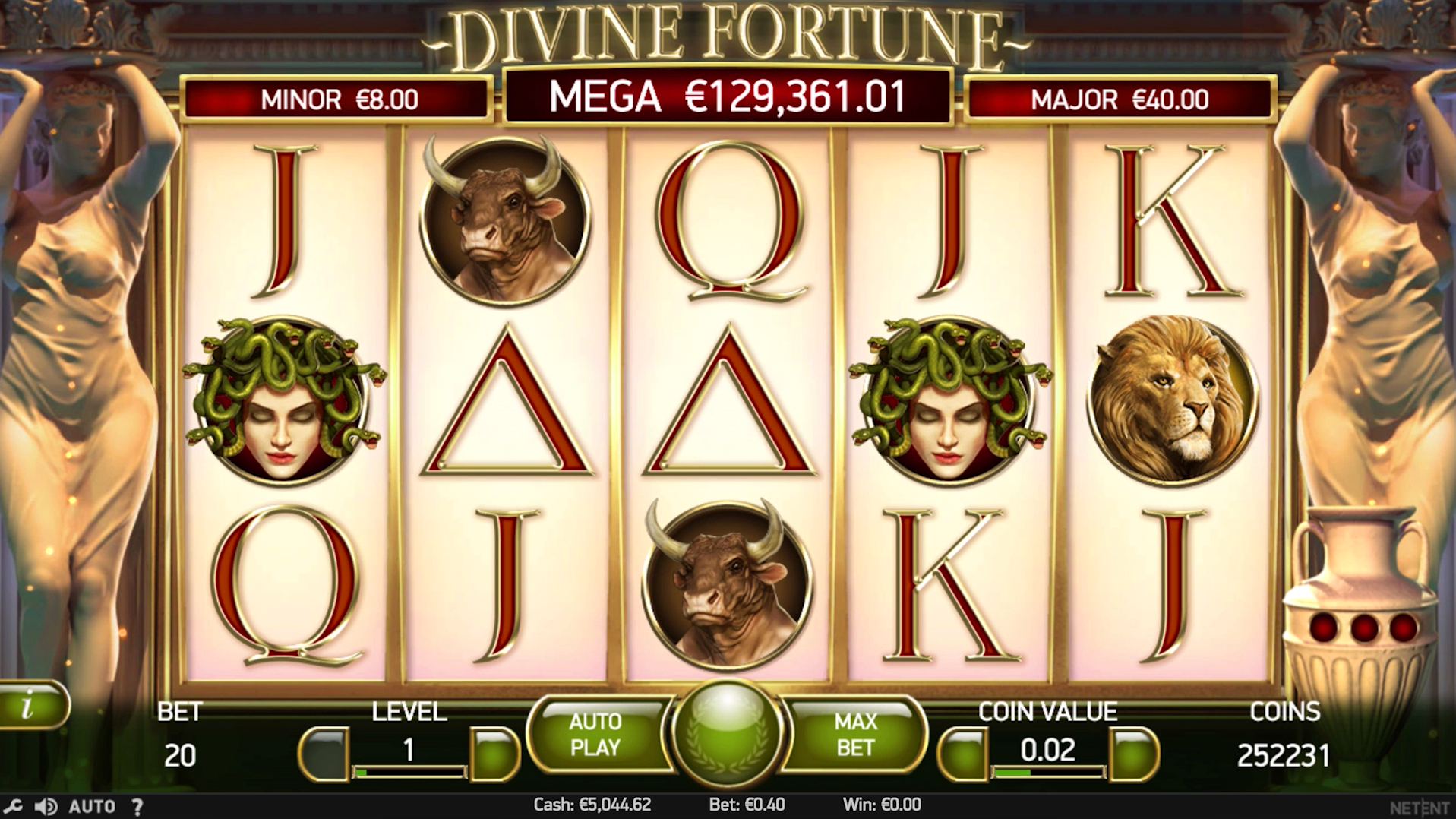 Divine Fortune Online Slot Art work and Art Direction
