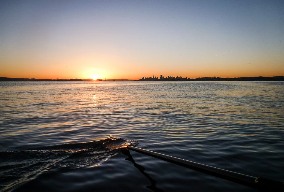 Rustling the waters of the SF Bay, looking for treasure as the new year rolls in. Dec. 29, 2013, 7:40 a.m.