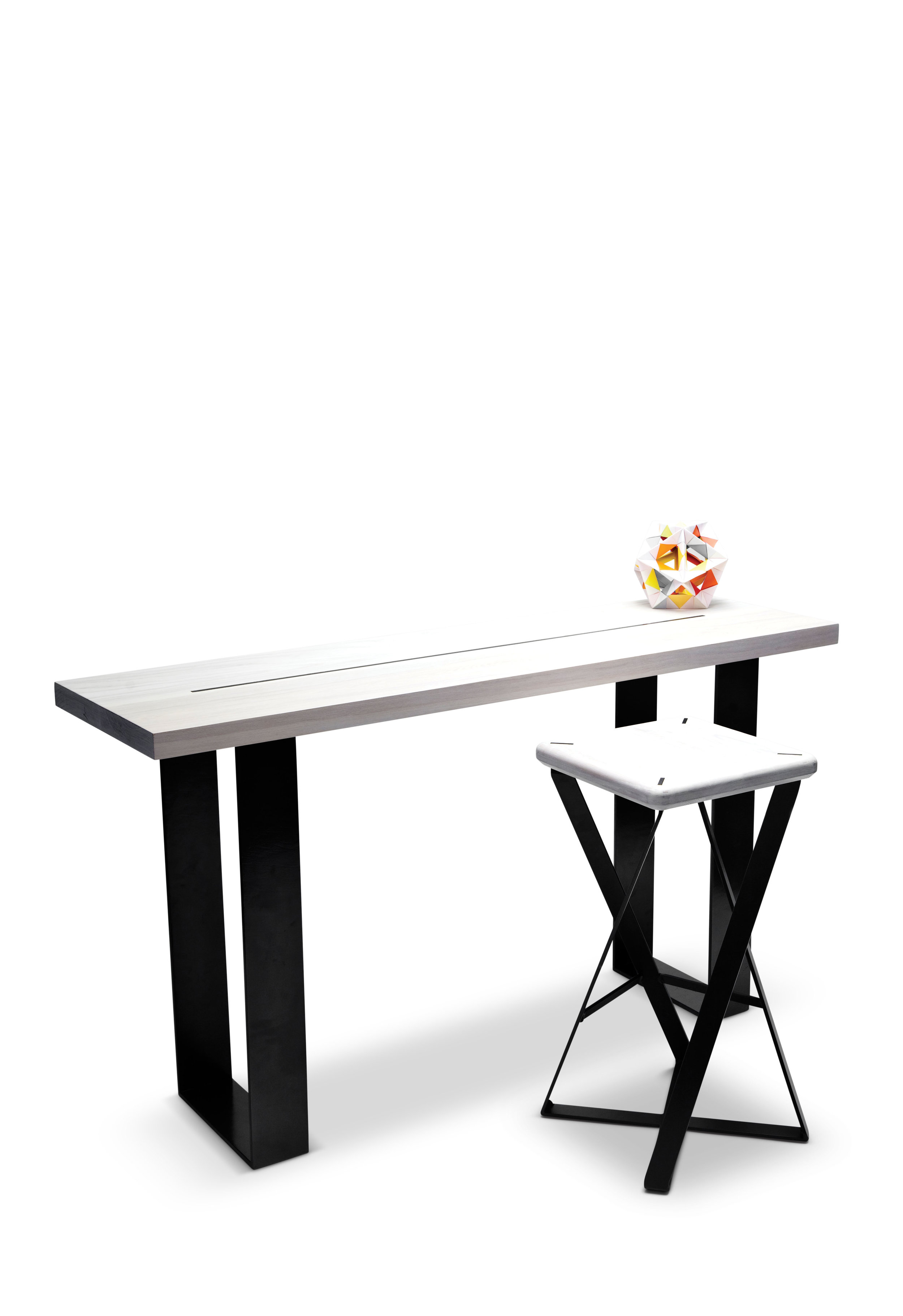 TL Console with lofty stool_white wash and black_extended.jpg