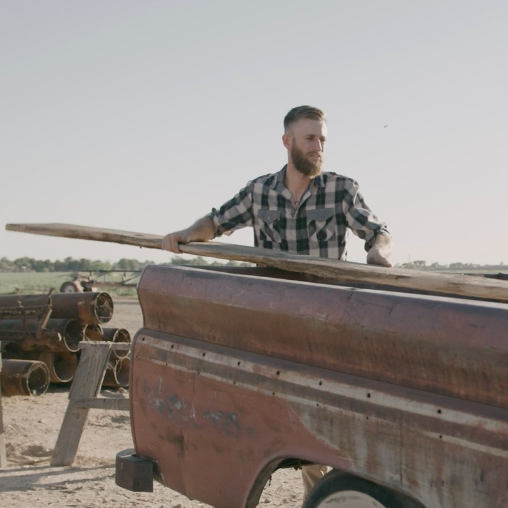 A branded film for a wood worker, Unclad Grain, from Jay Worsley. Voice Over Script written by Mark Apel.