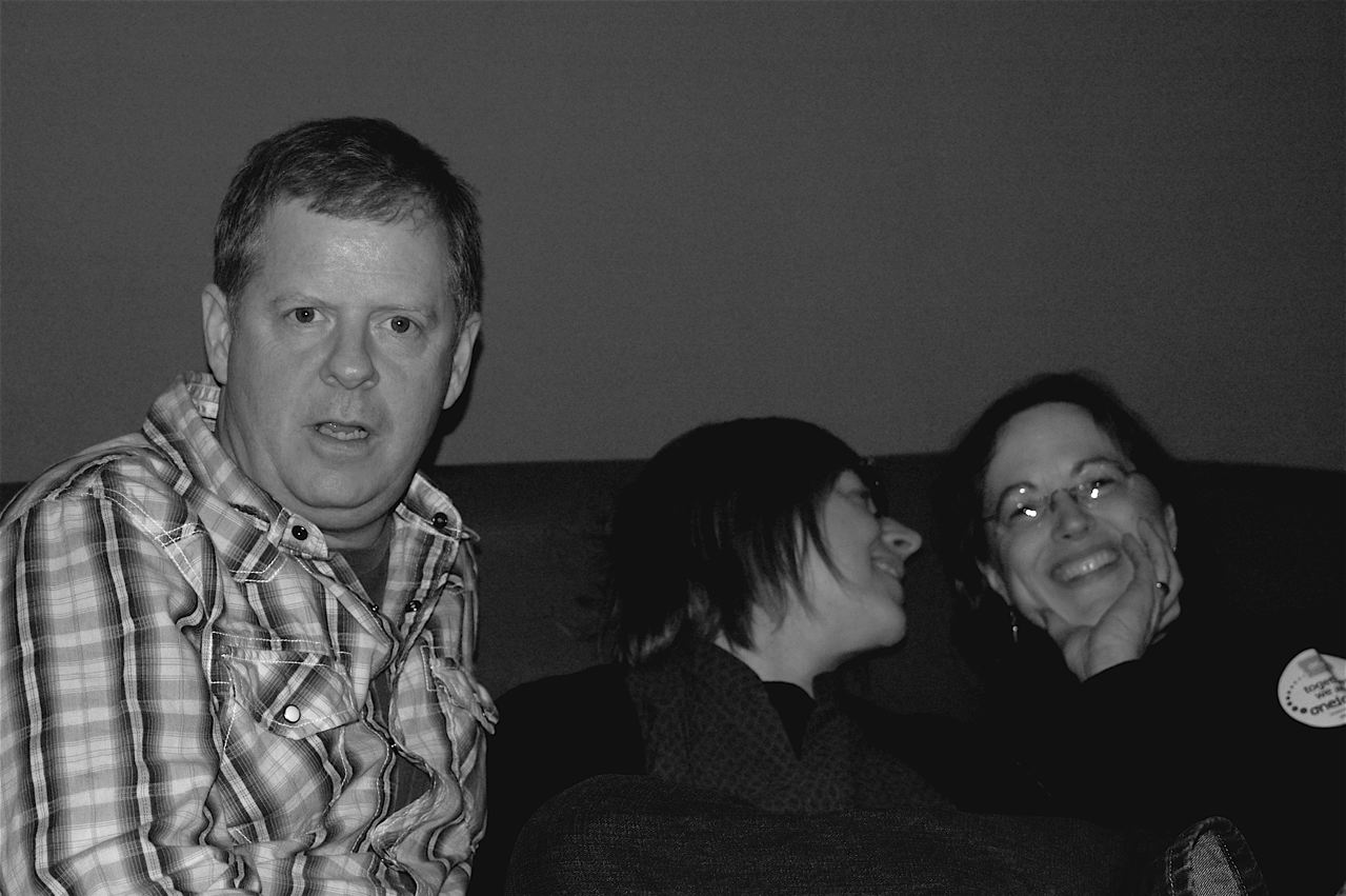 Jimmy discovers the truth about BeJae and Jackie. Photo by Linda Foster. Ritual Cafe , Des Moines, IA.