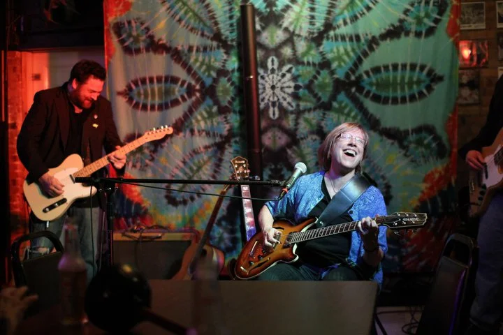 Andy Fleming and BeJae, at Byron's in Pomeroy, IA, 2011. Photo by Bryan Farland.