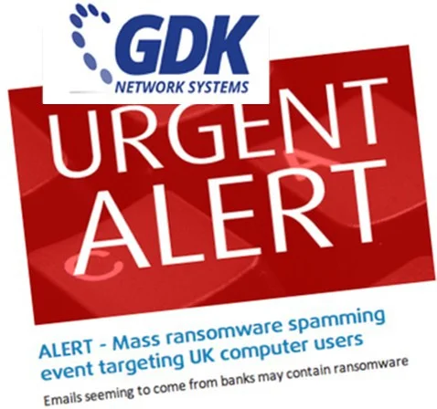 URGENT ALERT - 'Ransom' spam targeting Irish users