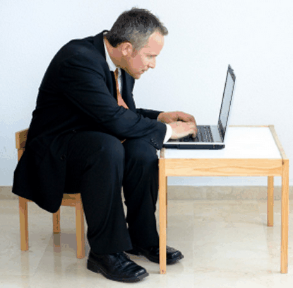 Mobile Technology can be a pain in the Neck & Back !!!