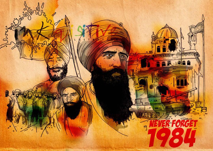 There was a massacre at the Golden Temple in Amritsar. This was a terrible insult to deadly injury for military action upon the holiest place for Sikhs was tantamount to desecration