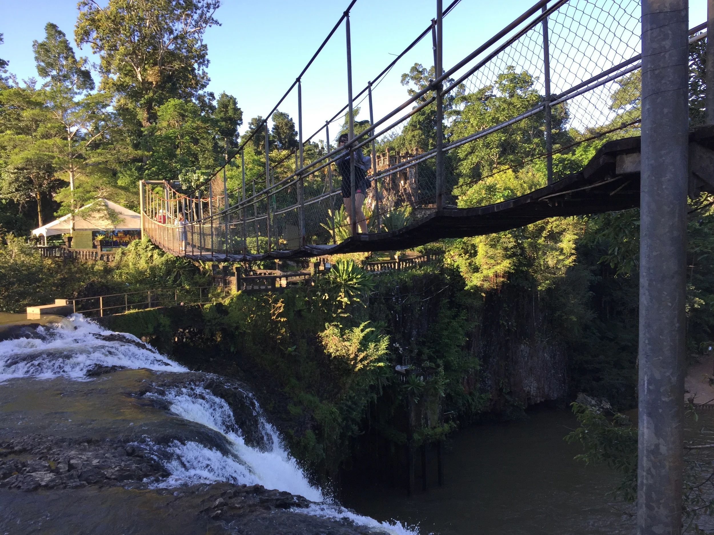 It's not Angel Falls in Venezuela but still a bloody long drop