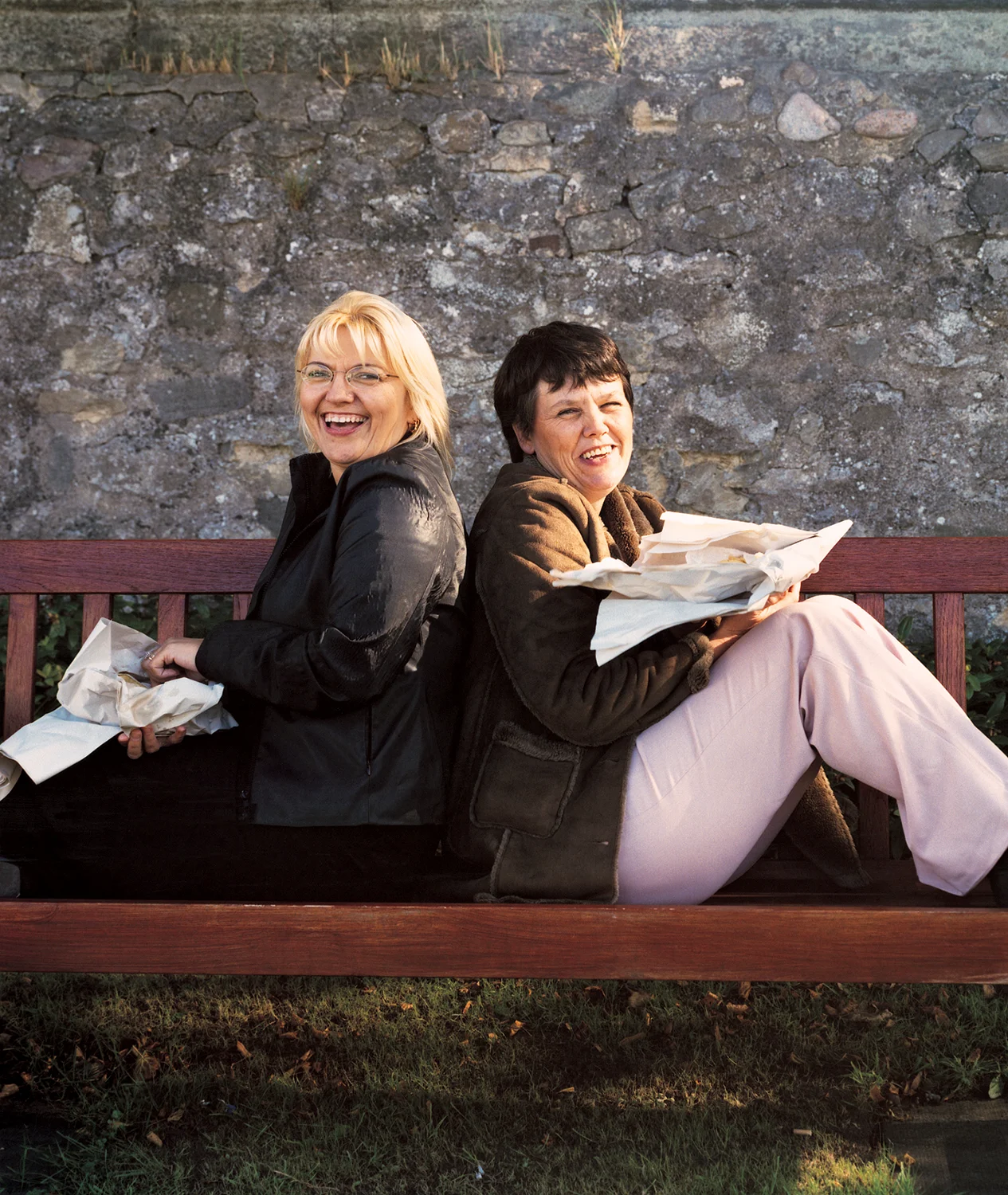 Julie and Anette Lamb were the first ever recipients of a Prince's Trust loan for the Royale Chip Shop