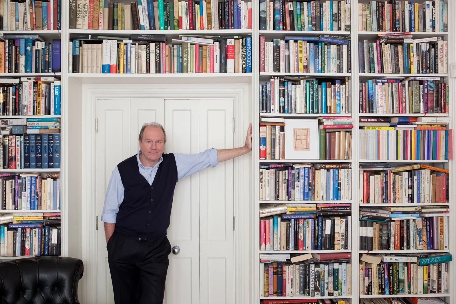 William Boyd at home