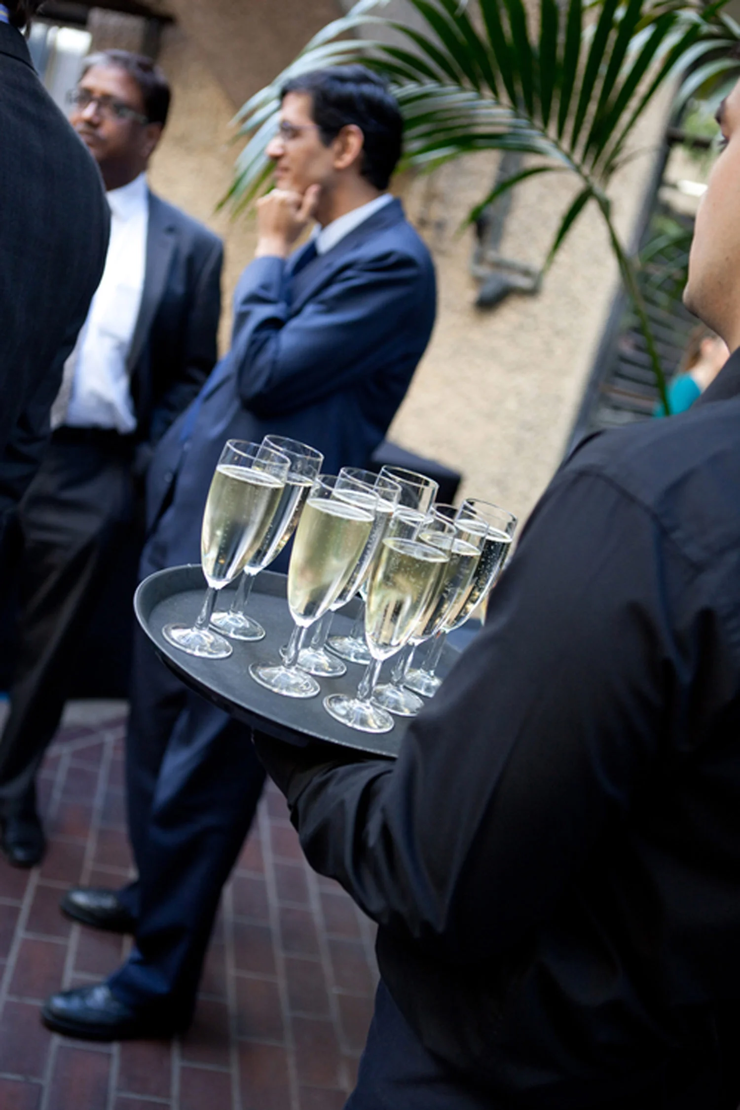 NIIT Technologies Champagne reception at the Barbican