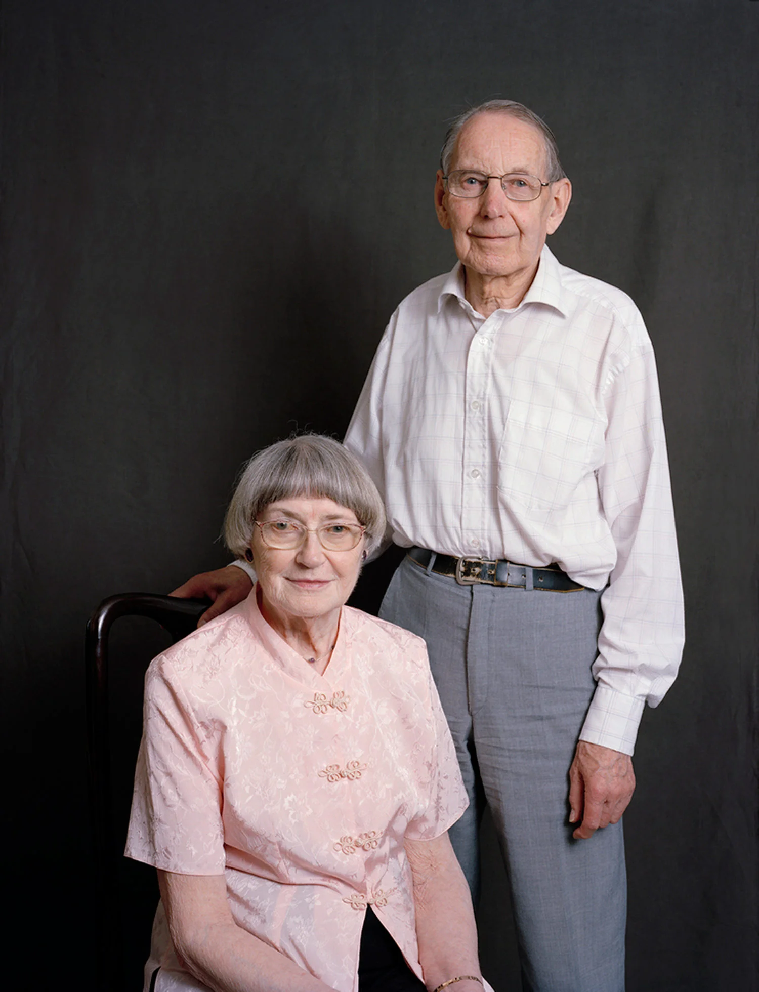 Dorothy and John Parlett - 100m silver medallist and 800m finalist