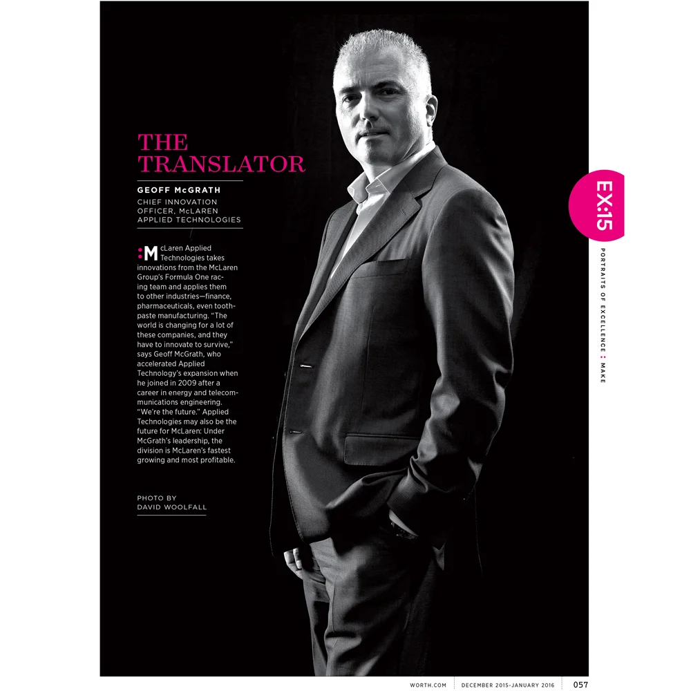 Editorial corporate portrait