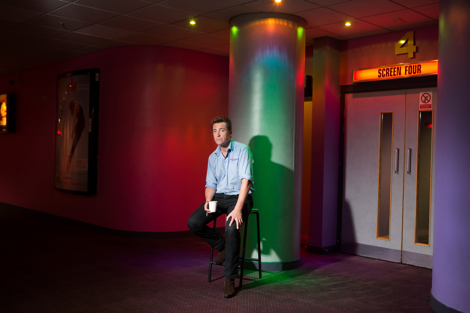 Geoff from Peckhamplex #peckhamplex#independant cinemas#editorial photography#portraits#colourportraits#magazine#creative portraits#