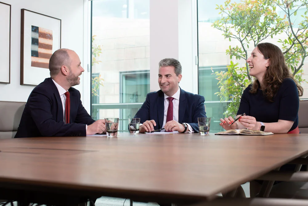 Brochure photography shot in London offices
