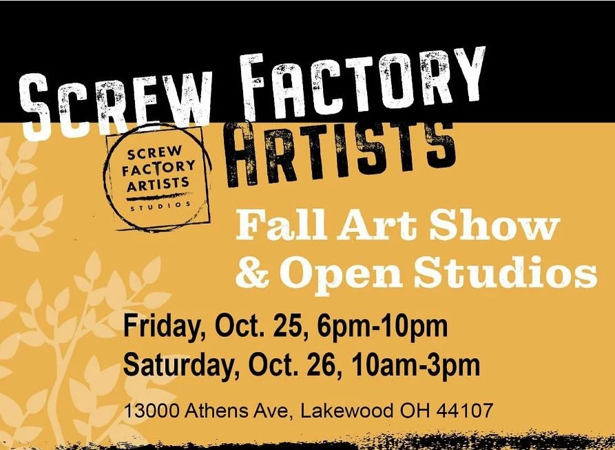 Screw Factory Artists Fall Art Show & Open Studios
