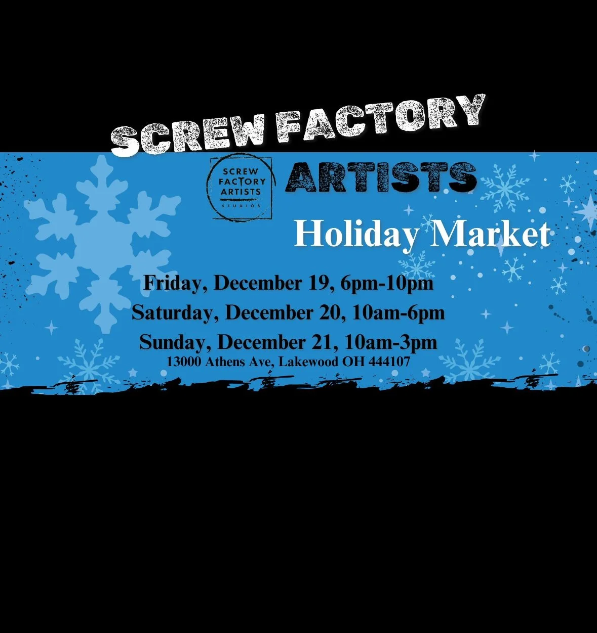 Screw Factory Artists Holiday Art Show & Open Studios 2025