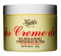 2) Kiehl's Cream de Corps Soy Milk & Honey Whipped Body Butter is paraben and silicon free.