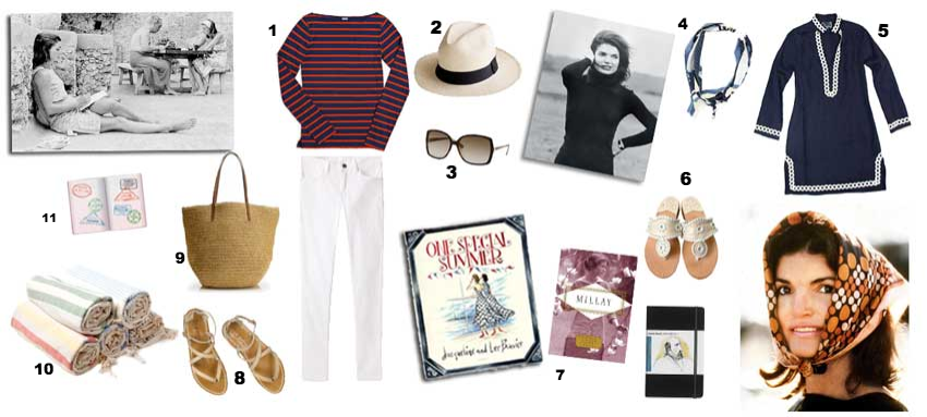 Channeling Jackie O. Jacqueline Onassis died 19 years ago this month and is as popular as ever. Click to enlarge. 