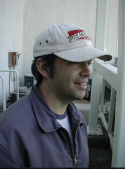 Mike Brunson, Winemaker and Vineyard Manager at Christopher Creek Winery in Healdsburg, CA.
