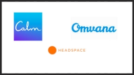 Best selling apps like Calm, Omvana and HEADSPACE make meditation more convenient and accessible. 
