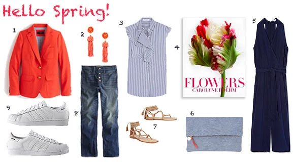 The calendar says Spring (even if the weather doesn't). Time to shed some layers and reboot the closet. 