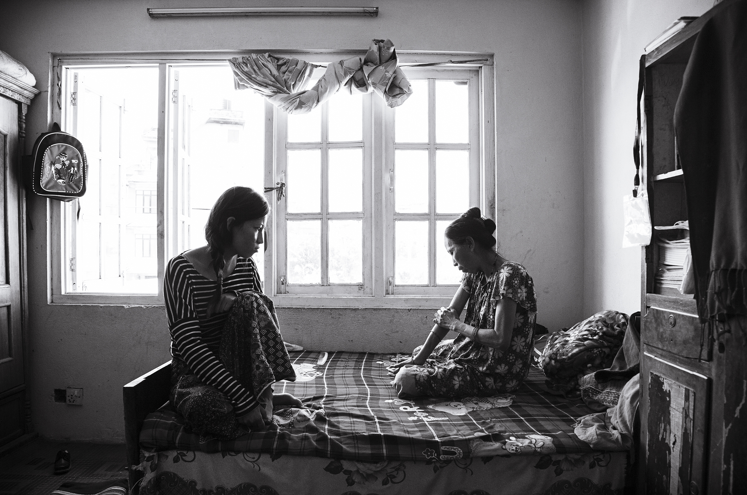 Anu and her mother, Phoolmaya.