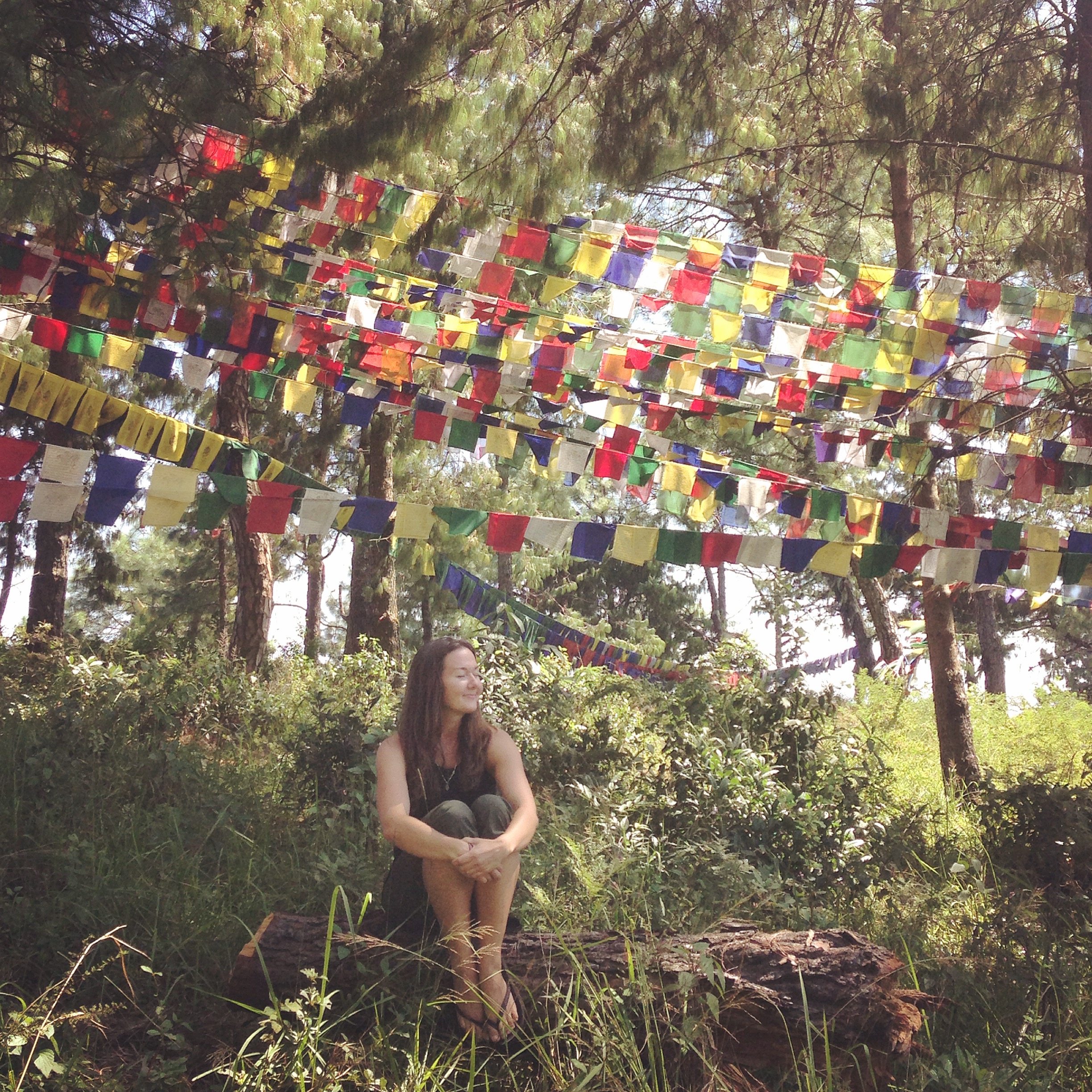 A moment of silence in the forest. Dhakshinkali, Nepal. (Photo Credit: M. Almozan)