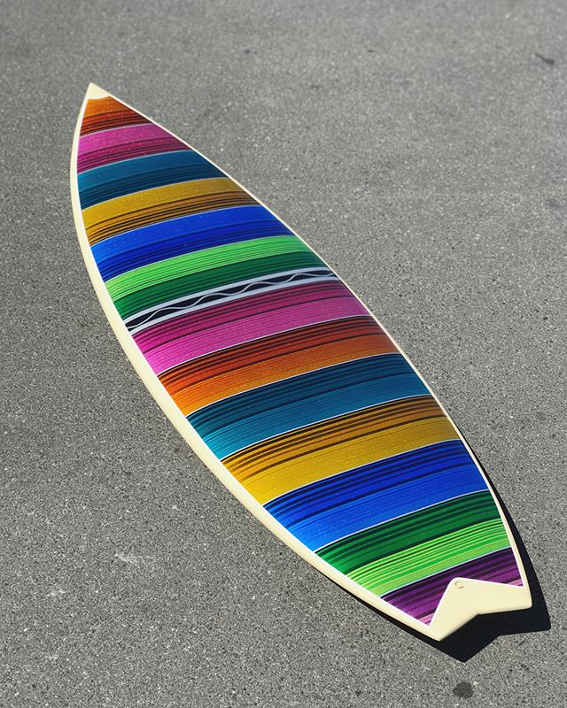 Custom 5’9 Pocket Fish with Mexican Blanket deck. #supportyourlocalshaper #madeincanada