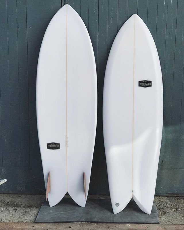 5’7 and 5’9 SCF with glass ons. Available @longbeachsurfshop today. #madeincanada #supportyourlocalshaper