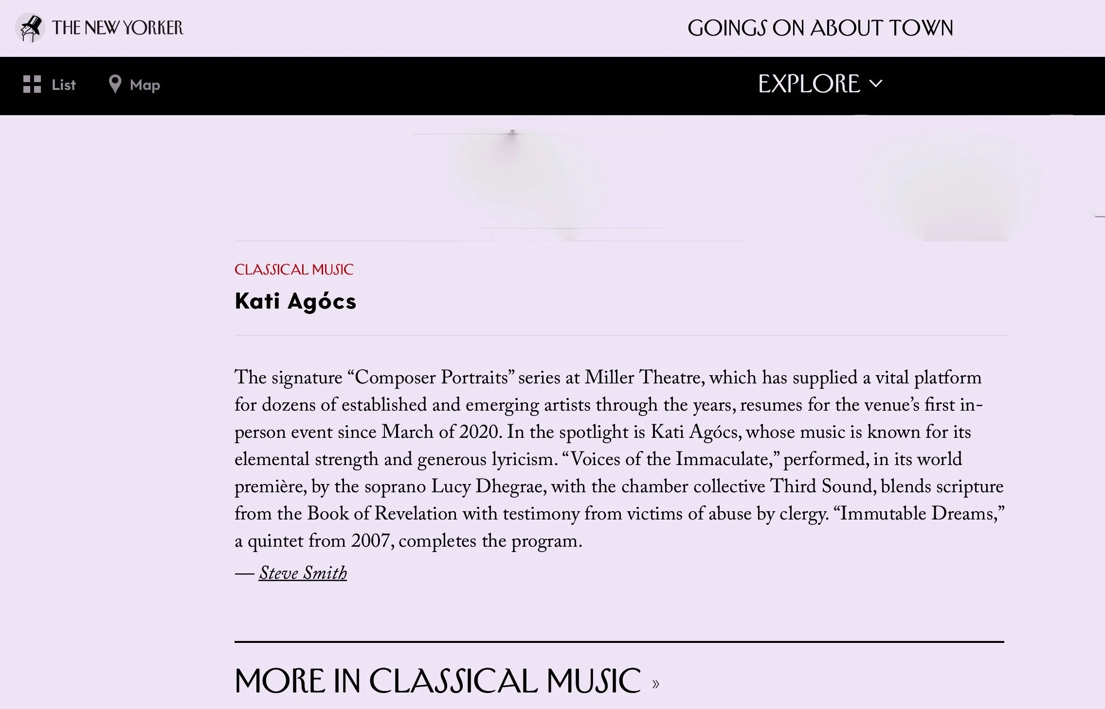 "VOICES OF THE IMMACULATE"