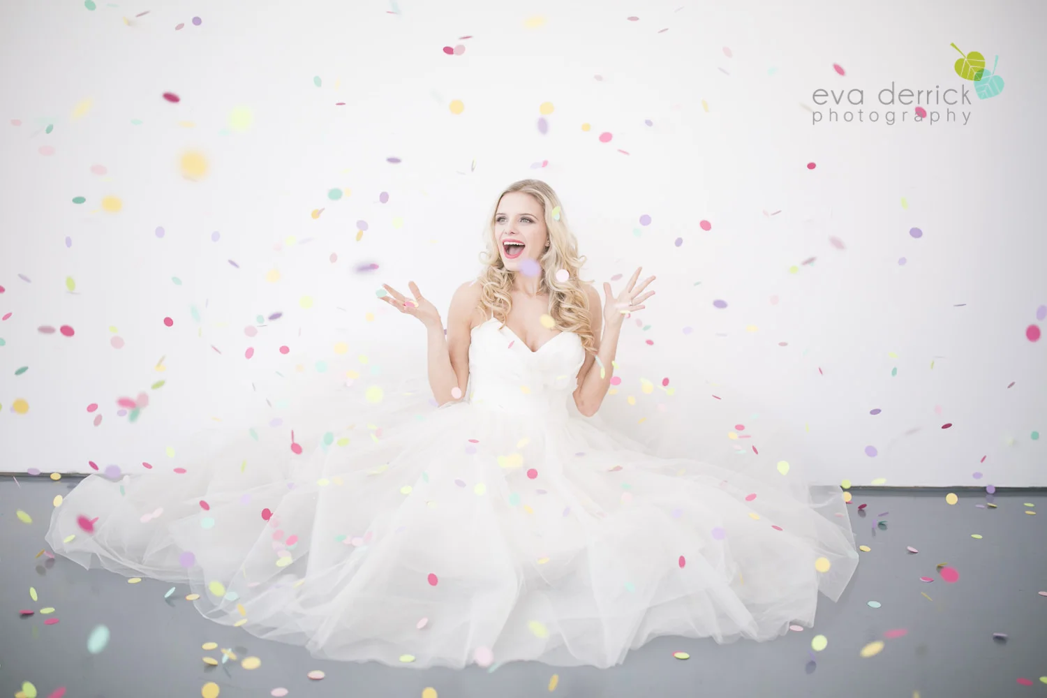 Feature: Neon Confetti Creative Shoot, Hamilton Wedding Photographer, via Wedding Bells