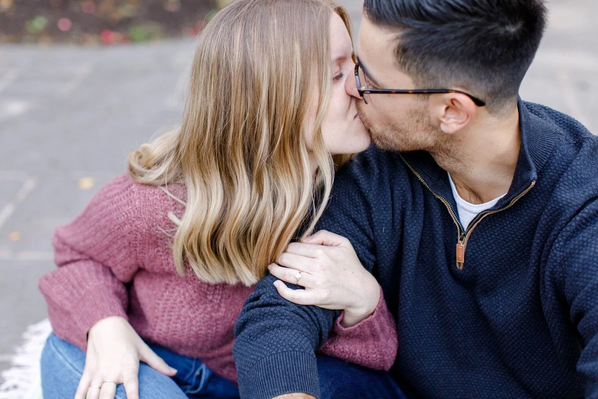 Janine + Kain | Niagara Engagement Photographers | Queenston Heights