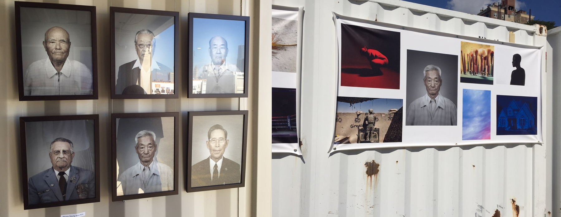 "On Restaging...", Photoville, Container Exhibition, Brooklyn, 2015