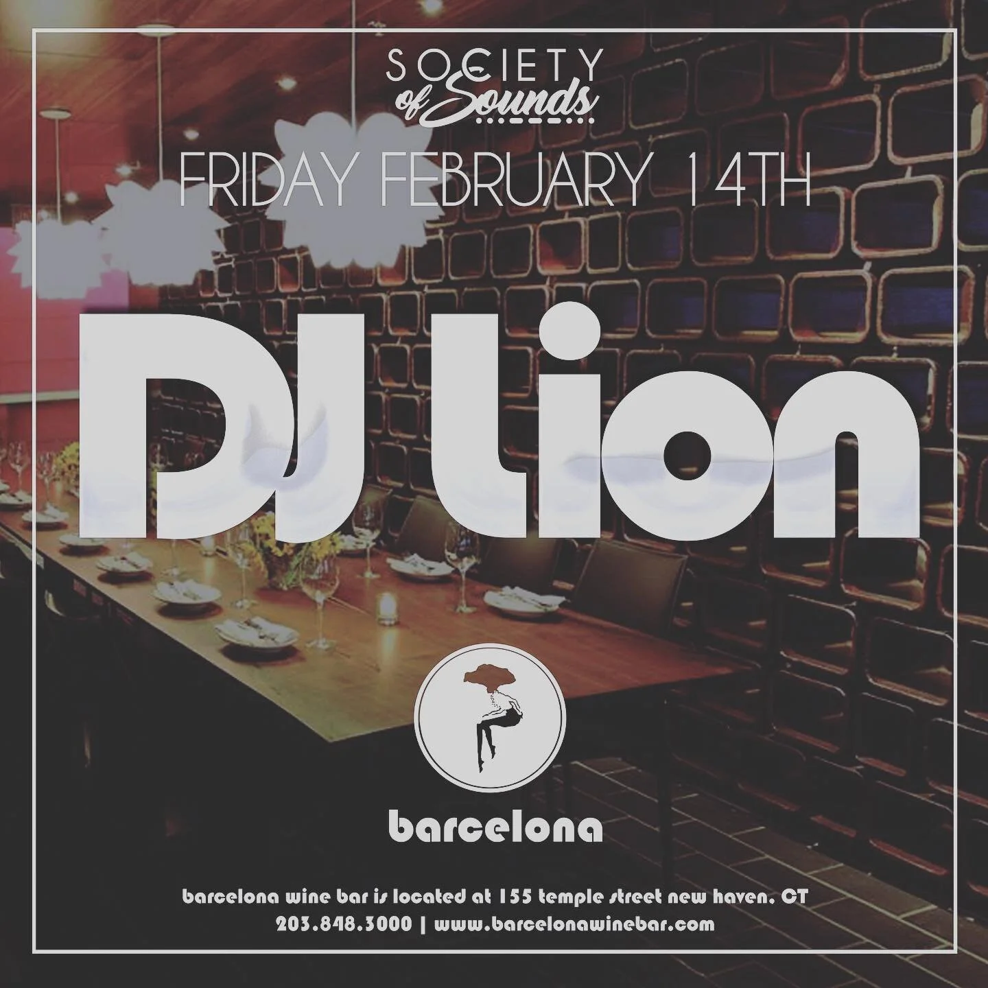 Celebrate VD tonight at @barcelonawinebar with drinks and grooves all night, or just come out and celebrate love and life like you should be everyday! 10pm to close

#EverydayOfMyLife #HouseMusic #NewHaven #Djs #Nightlife #IKnowWhatICalledIt