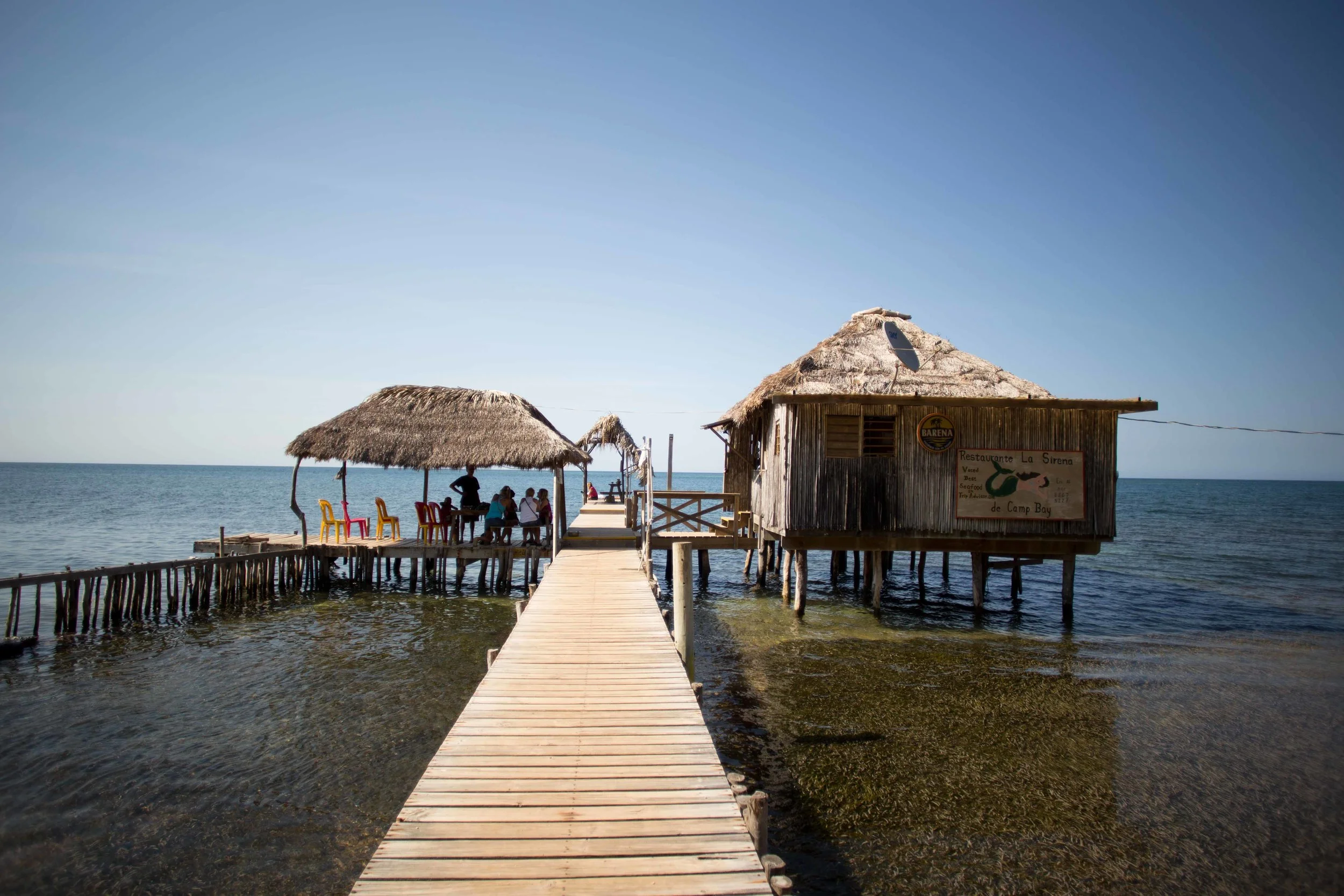 Riding to La Sirena de Camp Bay