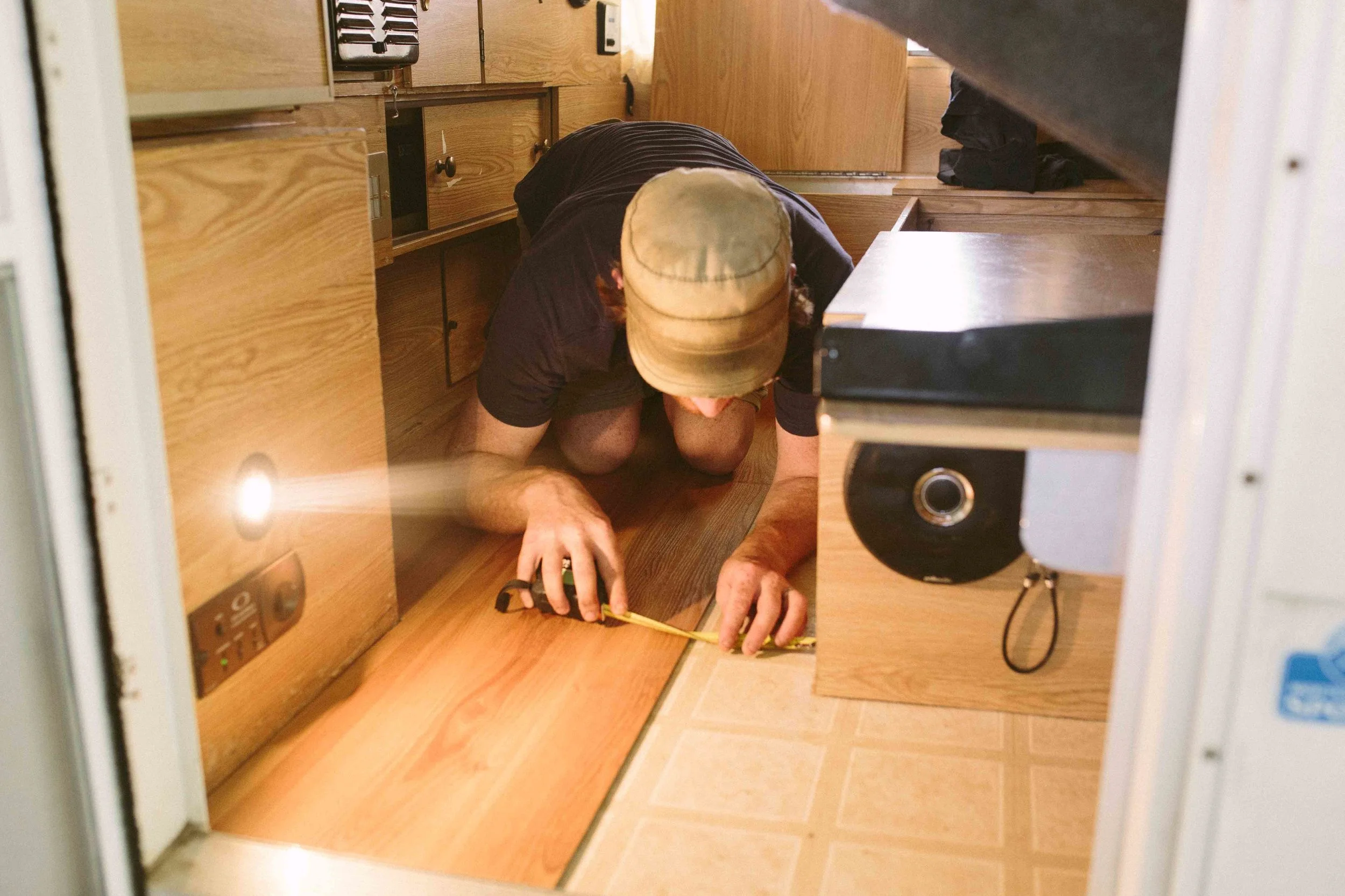 Replacing Camper Floor