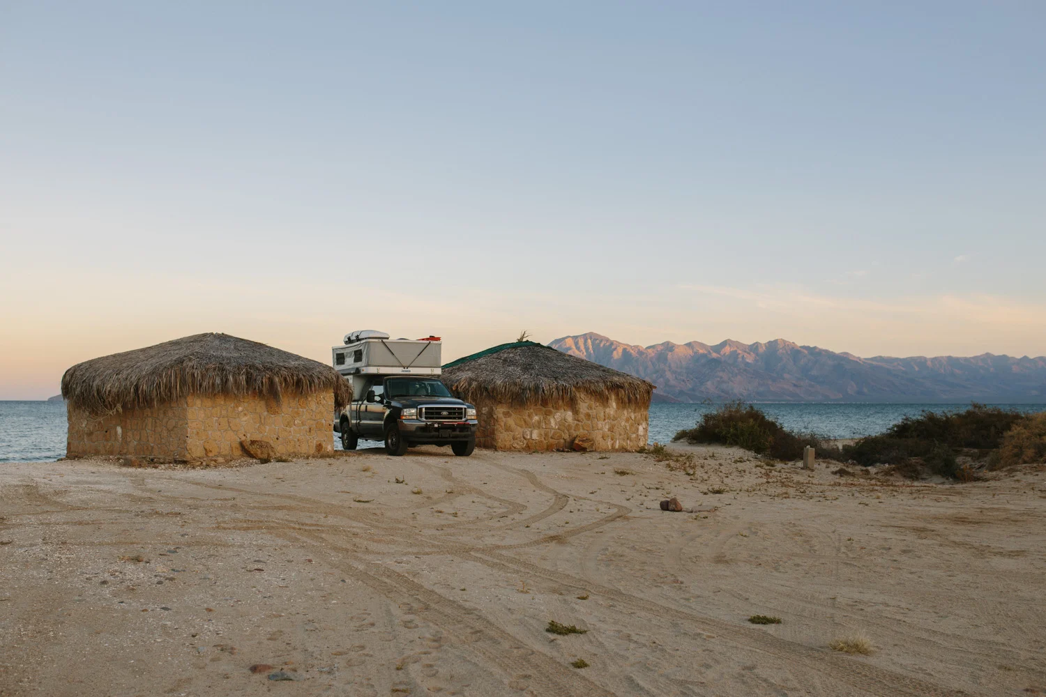 In Search of Warmer Weather. Bahia De Los Angeles, Baja, Mexico