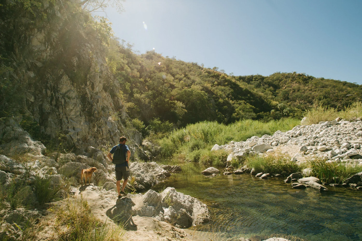 El Chorro Hot Springs, Aguas Calientes, B.C.S. Mexico