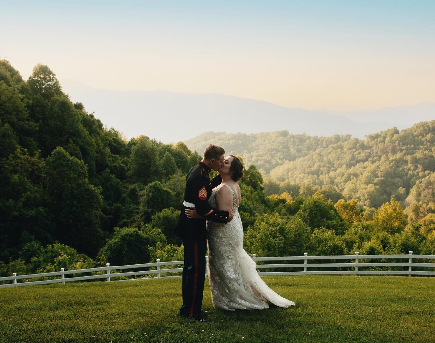 After date changes, new plans, and a wedding a year later than originally planned, the day finally came to celebrate these two &amp; what a stunning day it was. 😍 Thankful our little family could be apart of your big day. Here&rsquo;s a peek of this