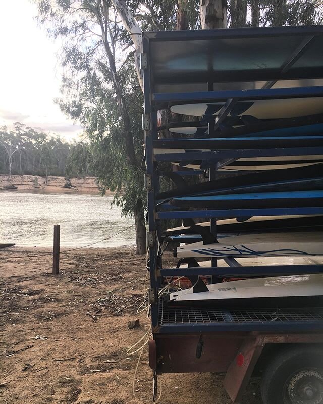 Blue tooth lock box&rsquo;s to the right, in the photo. Each BT lock box has a key. Open the locker to your SUP in the back of the trailer. Then wave your phone at the lock to open it or get a PIN number. After you book you can use your single use co