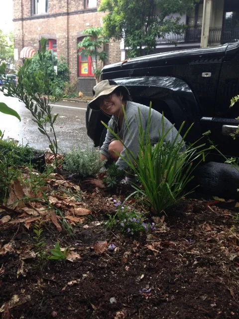 New recruit Ana in action
