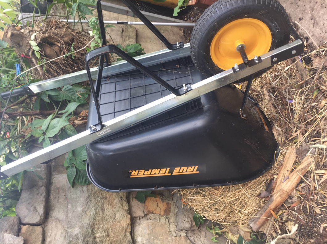 • New wheelbarrow for anyone to use