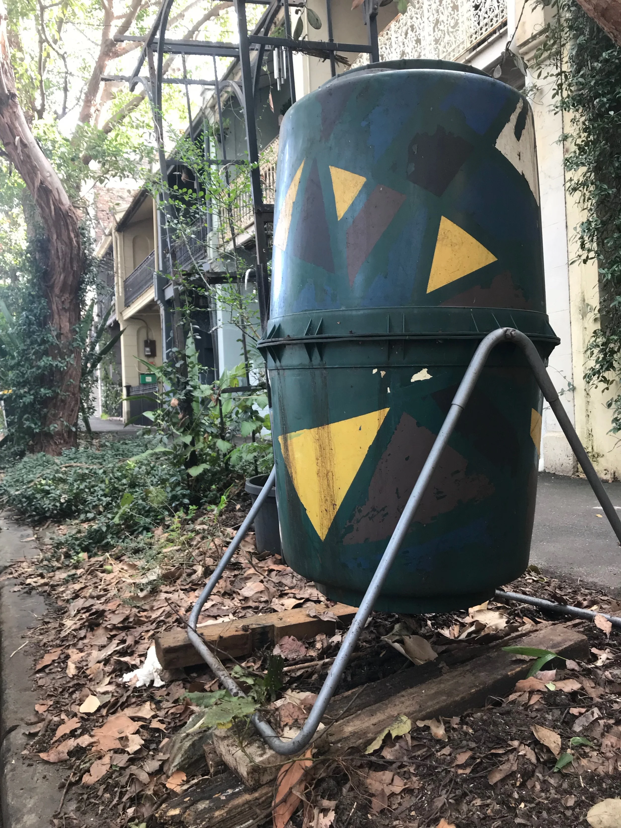 Turn-Over Compost Bin